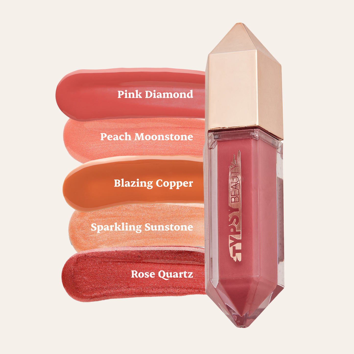 Crystal Plumping Gloss & On and Off Lipstick + Eraser