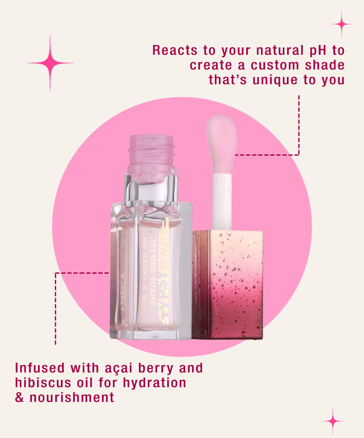 Lip & Cheek Oil + Mini Lipstick Combo