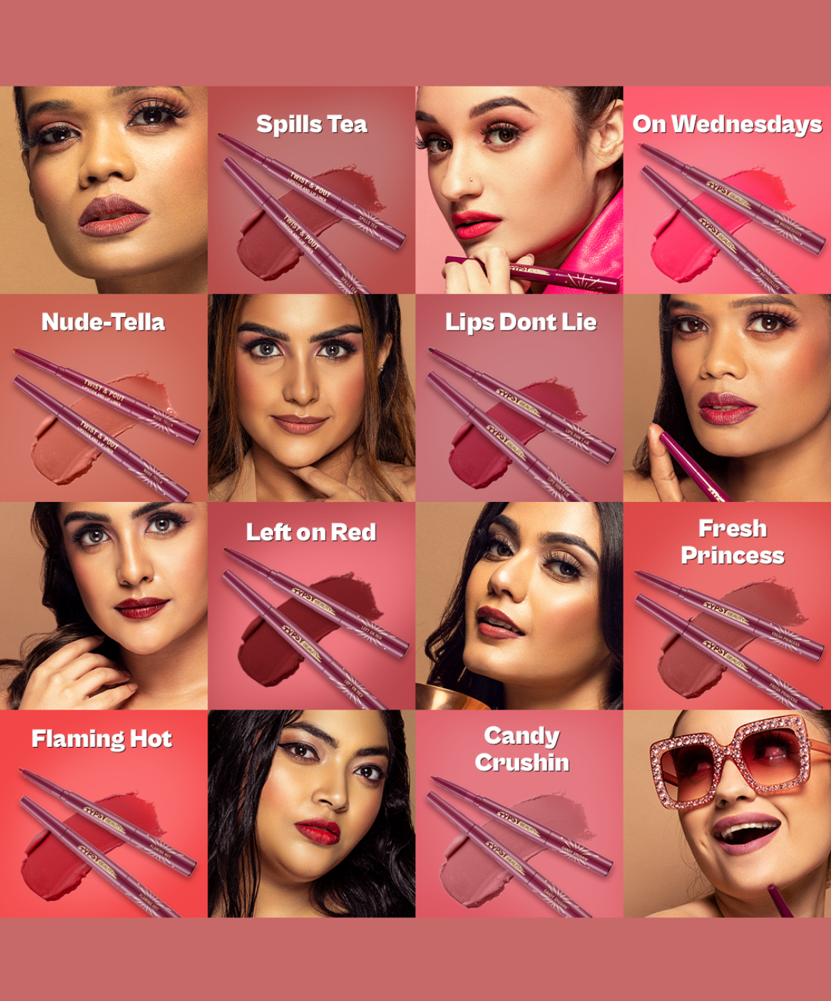 Lip & Cheek Oil + Twist & Pout