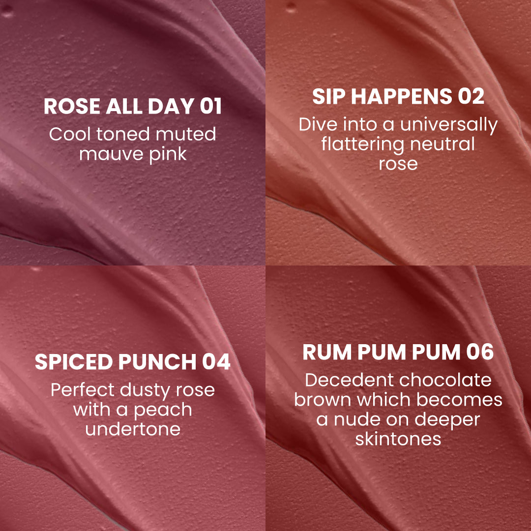 Silk Cushion Blush + Lip Shots