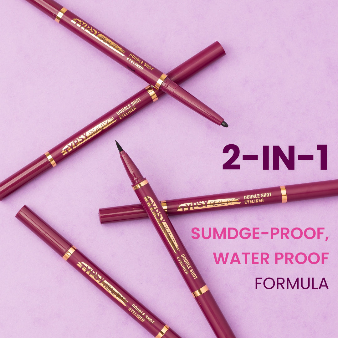 Lip Treatment Balm + Double Shot Kajal + Eyeliner