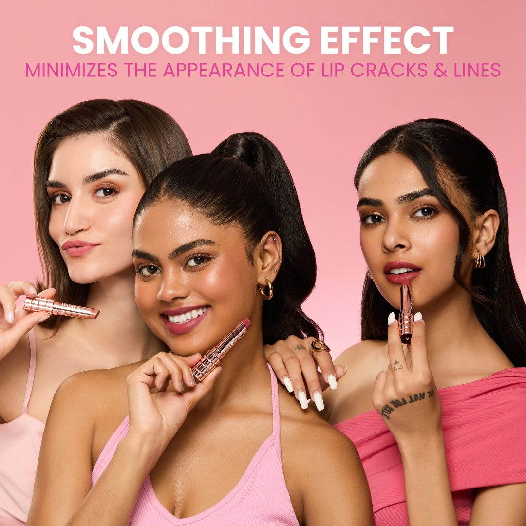 Lip Treatment Balm + Cocoa Peptide Lipstick