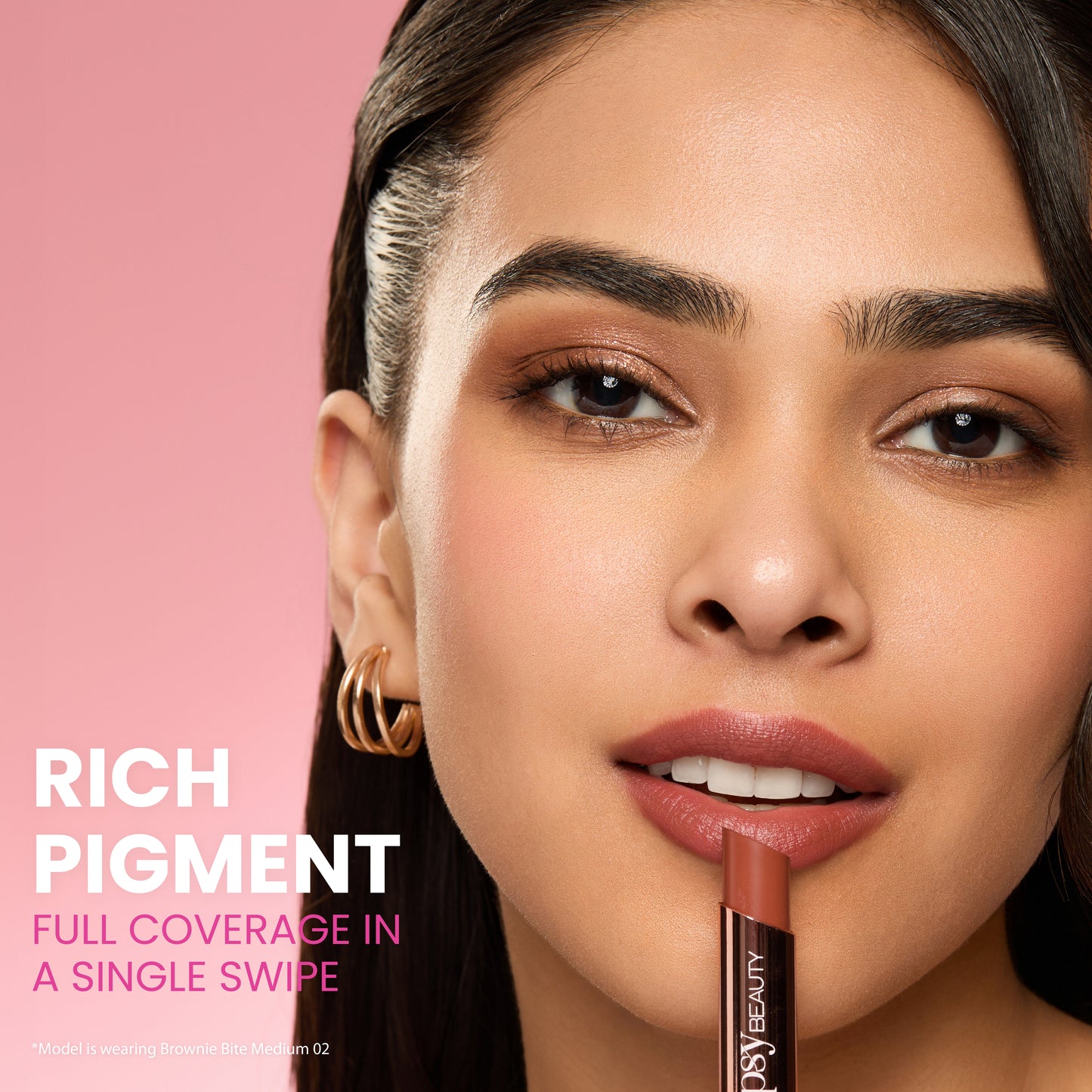 MEDIUM TRIO COCOA PEPTIDE VELVET MATTE LIPSTICK COMFORT MATTE LIPSTICK