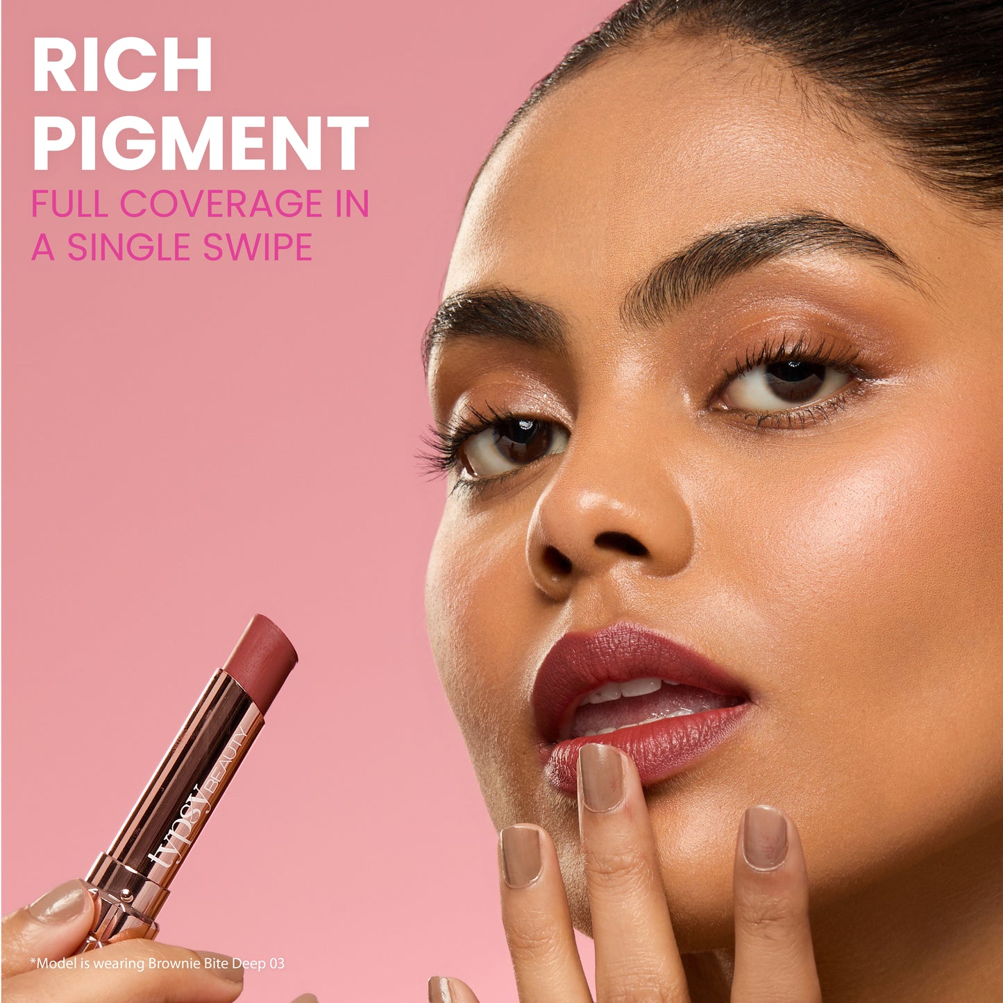 DARK TRIO COCOA PEPTIDE VELVET MATTE LIPSTICK COMFORT MATTE LIPSTICK