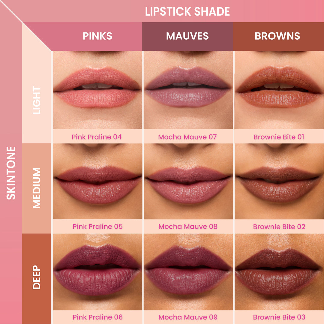 Cocoa Peptide Velvet Matte Lipstick