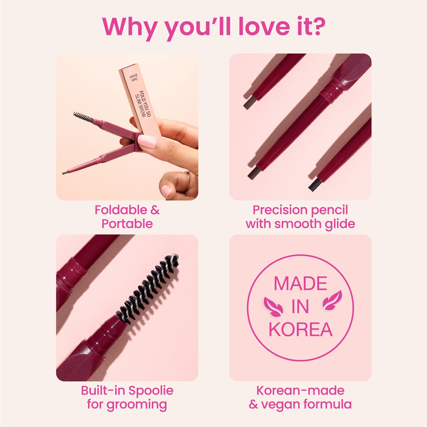 Eyebrow Pencil with Brush