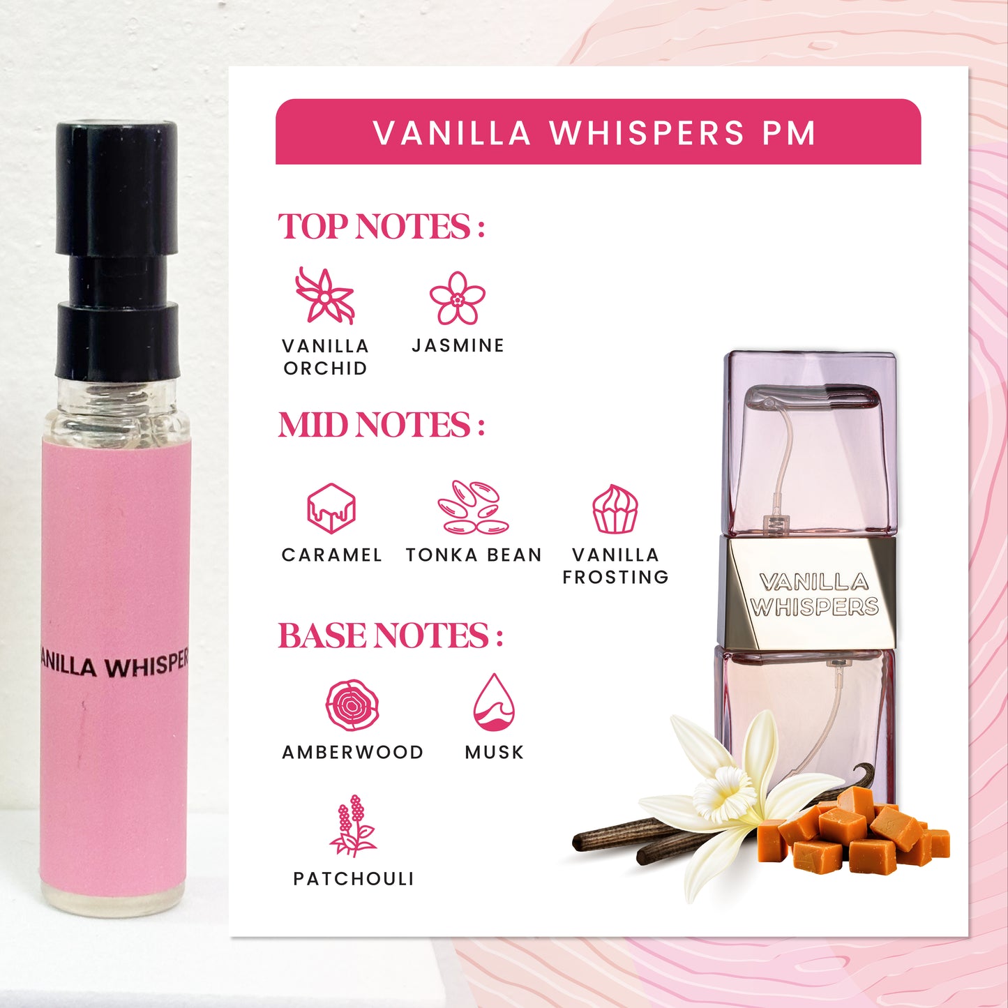 Vanilla Whispers PM Card