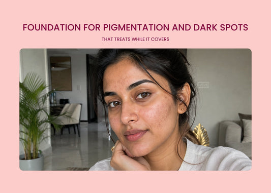 Foundation for Pigmentation and Dark Spots That Treats While It Covers