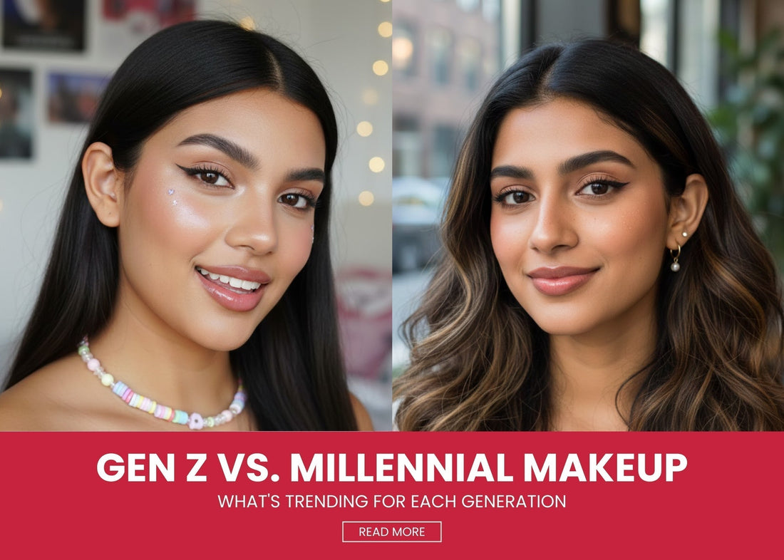 Gen Z vs. Millennial Makeup