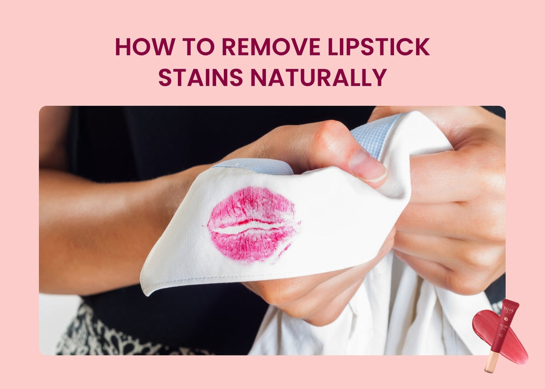 How to Remove Lipstick Stains Naturally
