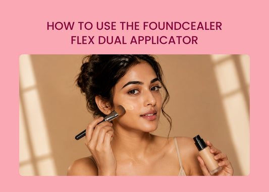 How to Use the Foundcealer Flex Dual Applicator