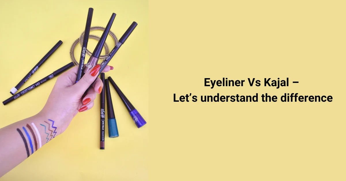 What is the Difference Between Kajal and Eyeliner