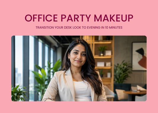 Office Party Makeup: Transition Your Desk Look to Evening in 10 Minutes