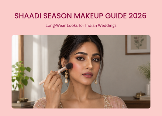 Shaadi Season Makeup Guide 2026: Long-Wear Looks for Indian Weddings