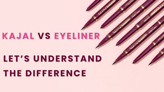 difference between kajal and eyeliner