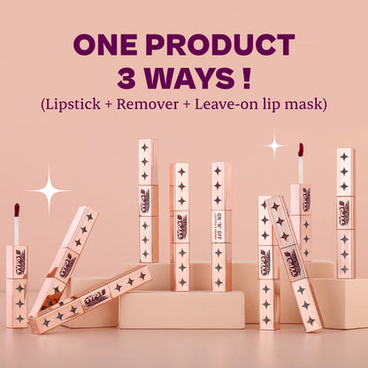 On & Off Lipstick + Eraser