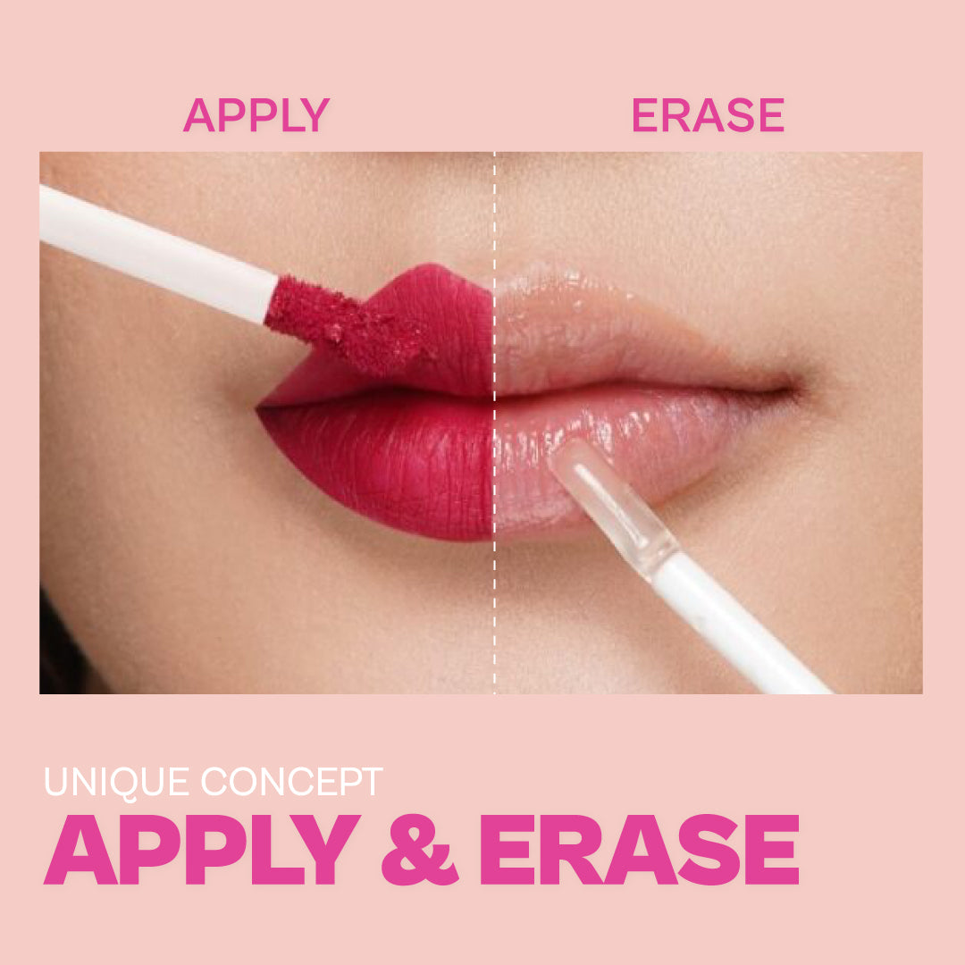 On & Off Lipstick + Eraser