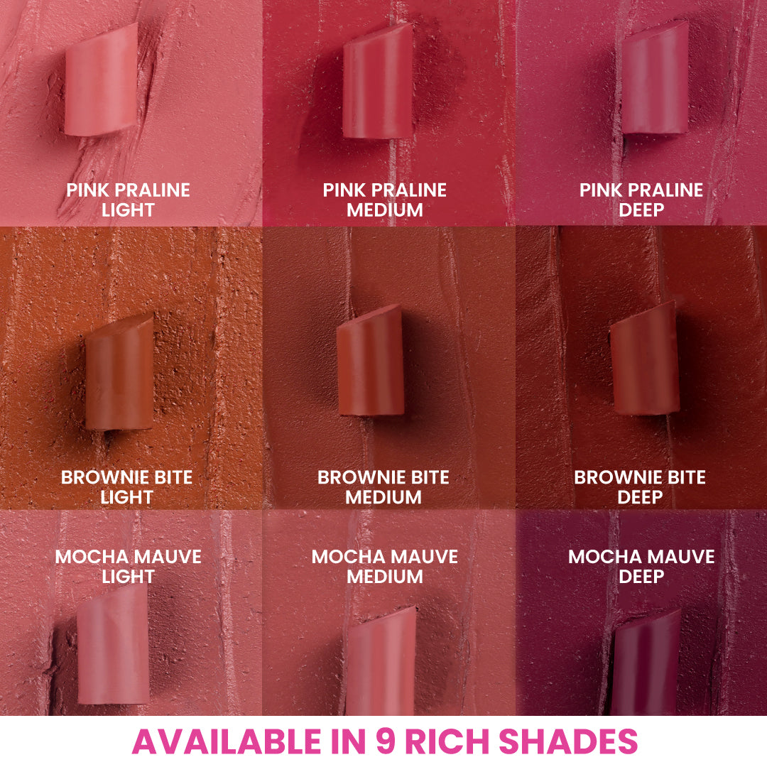 Cocoa Peptide Velvet Matte Lipstick