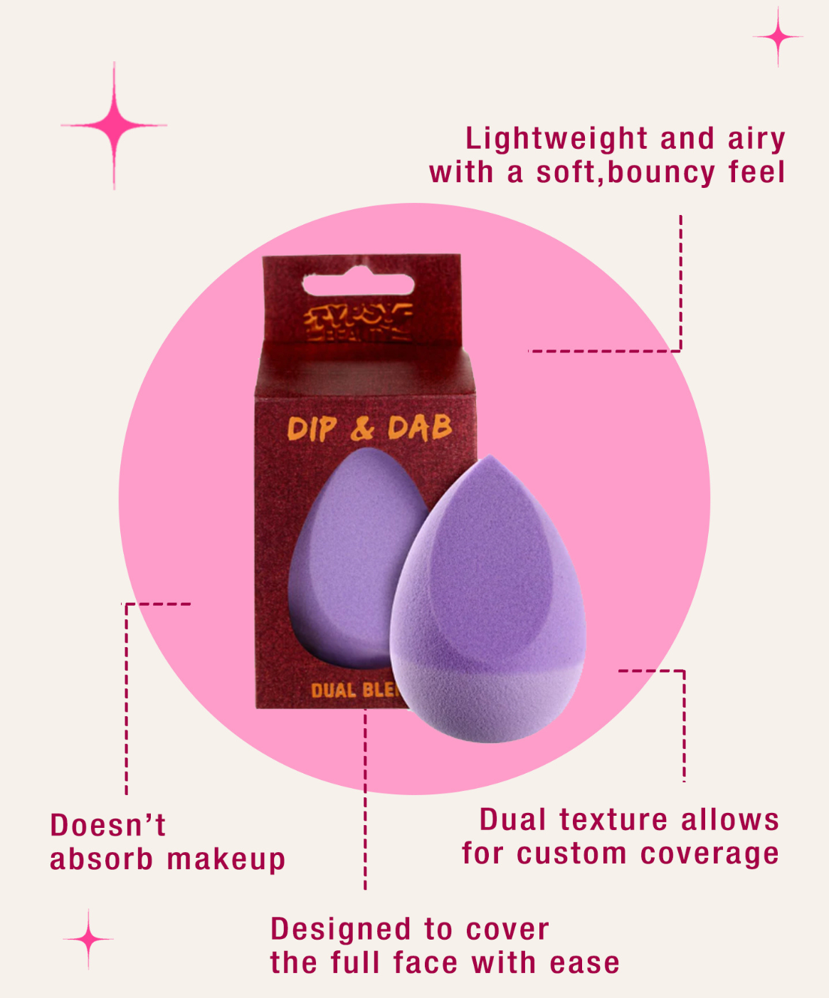 Dip & Dab Beauty Blender - Typsy Beauty