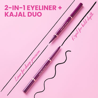 Double Shot Kajal + Eyeliner