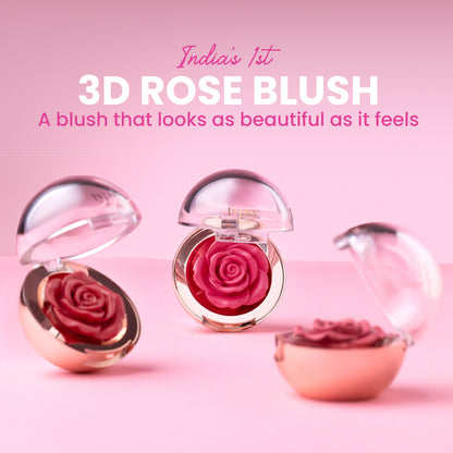 Enchanted Garden 3D Rose Blush