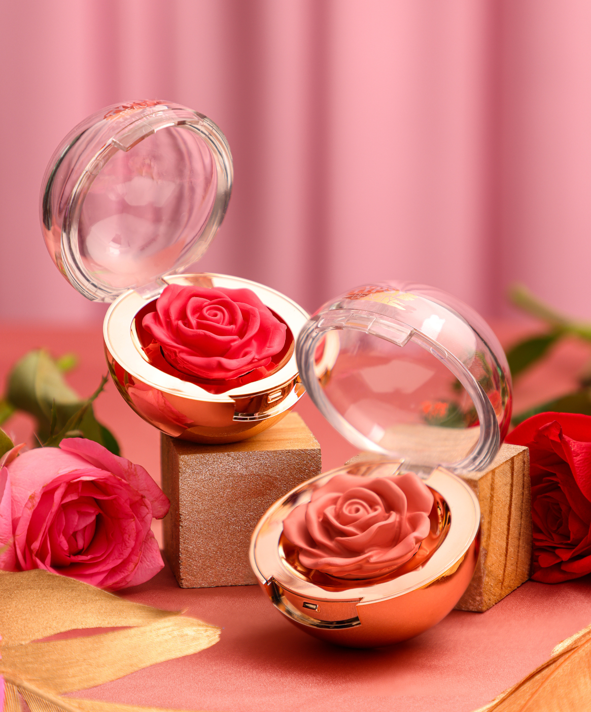 Enchanted Garden 3D Rose Blush - Typsy Beauty