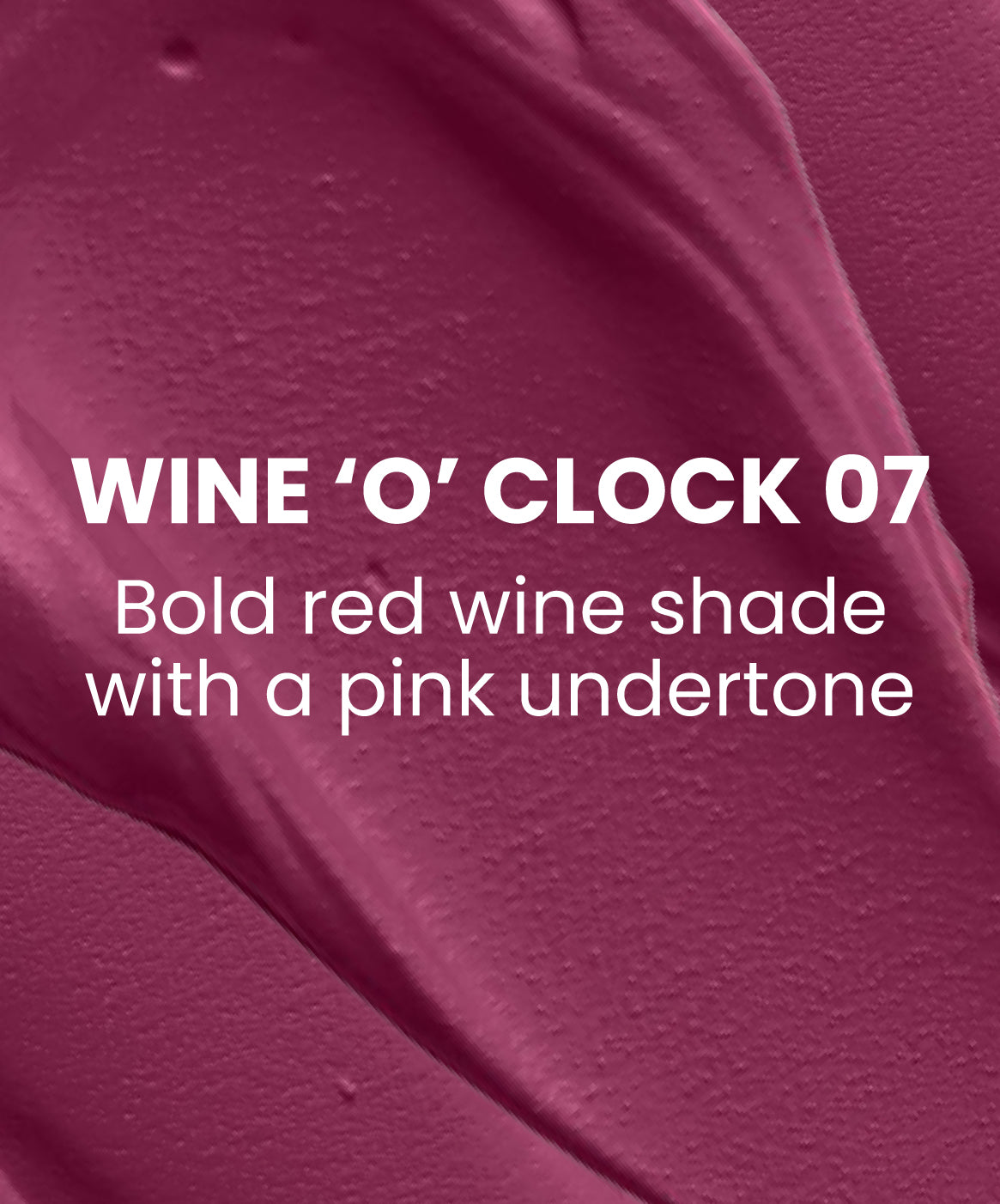 Wine O Clock 07 - Bold red wine shade