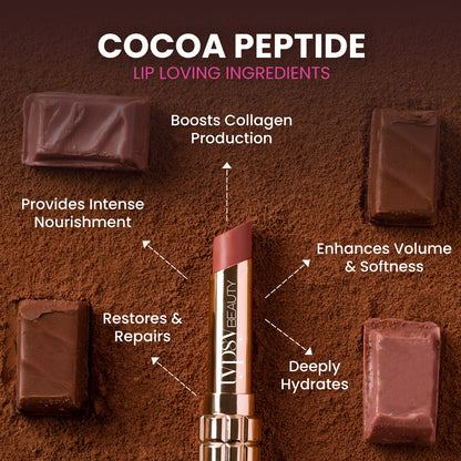 Cocoa Peptide Velvet Matte Lipstick