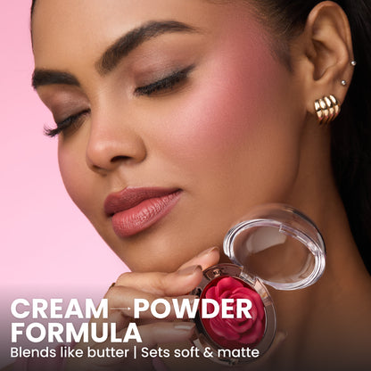 Enchanted Garden 3D Rose Blush