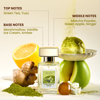 Vanilla Matcha Mousse