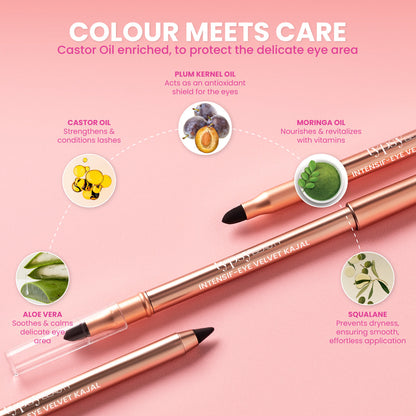 Lip Treatment Balm + Intensif-Eye Velvet Kajal