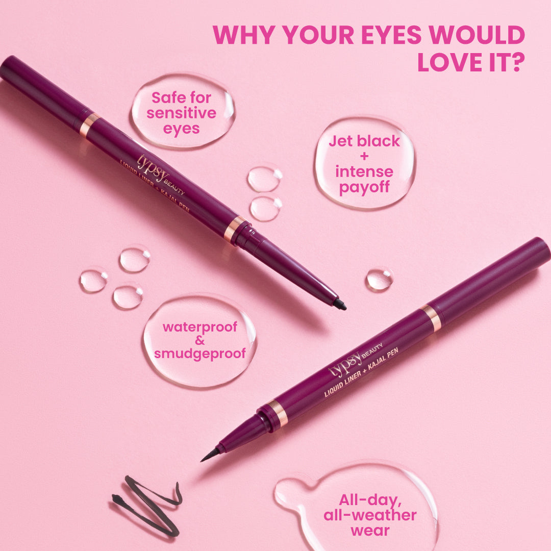 Double Shot Kajal + Eyeliner