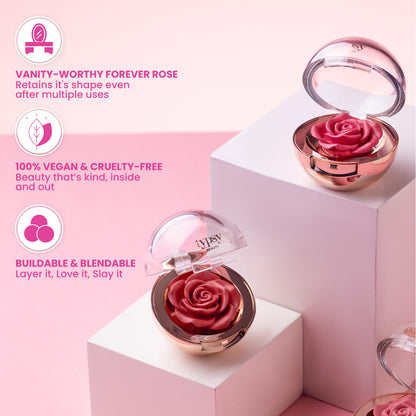 Enchanted Garden 3D Rose Blush