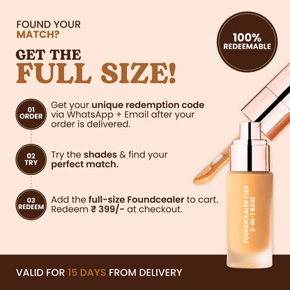 Foundcealer Shade Match Kit