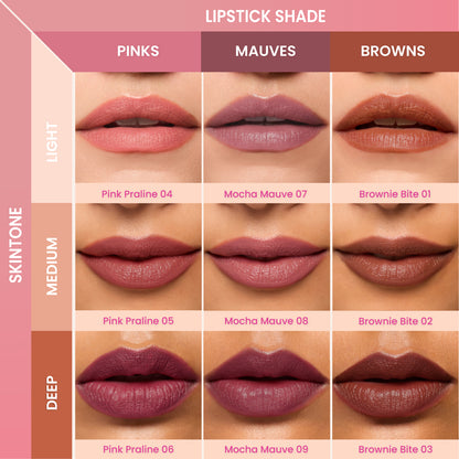 Cocoa Peptide Velvet Matte Lipstick
