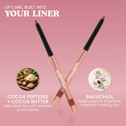 ⁠Cocoa Peptide Liners