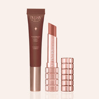 Lip Treatment Balm + Cocoa Peptide Lipstick