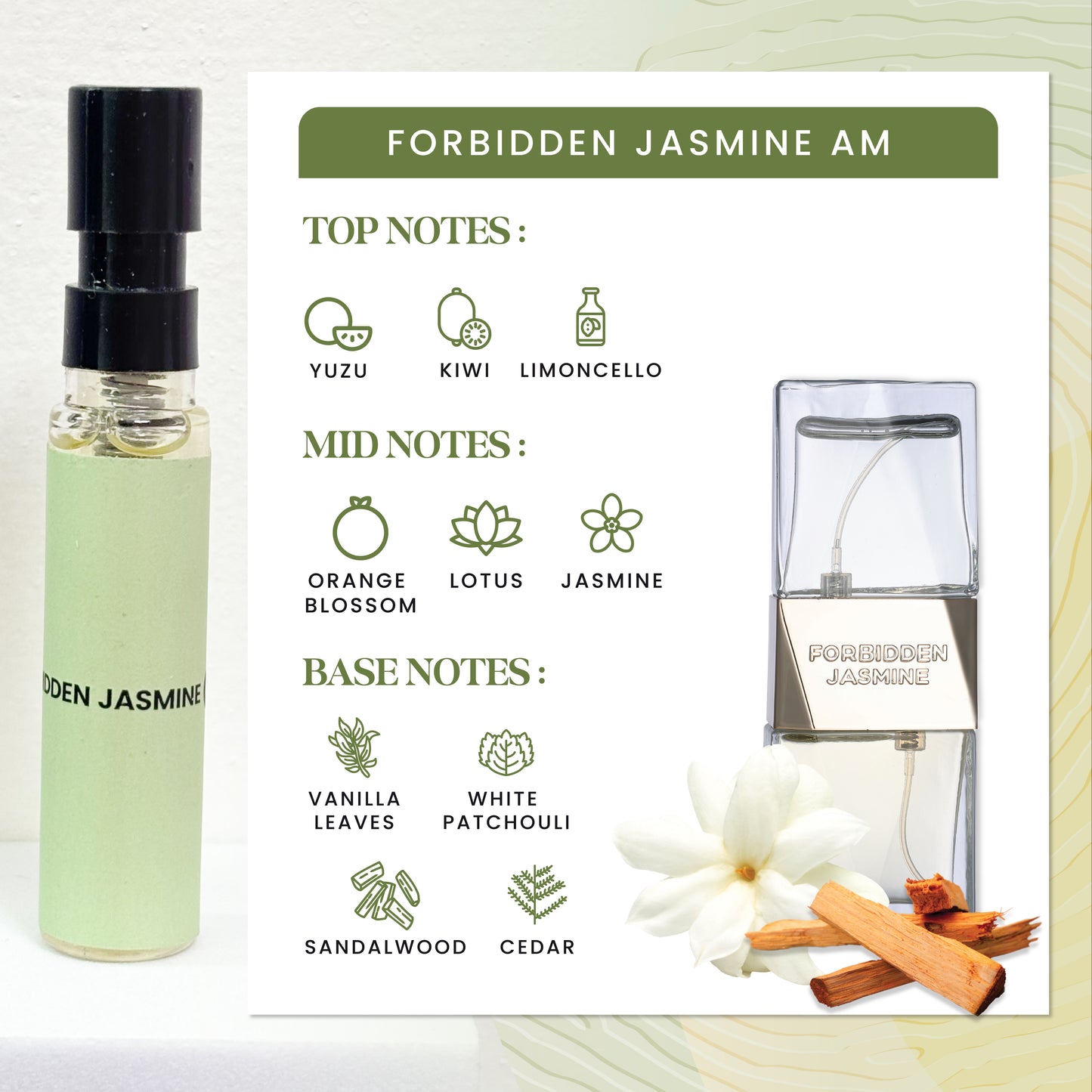 Forbidden Jasmine AM Card