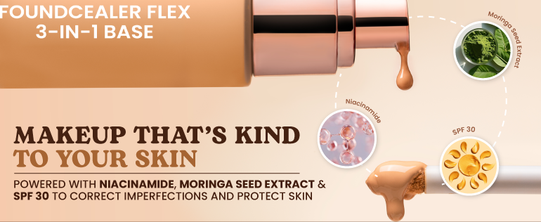 Niacinamide, moringa seed and SPF 30