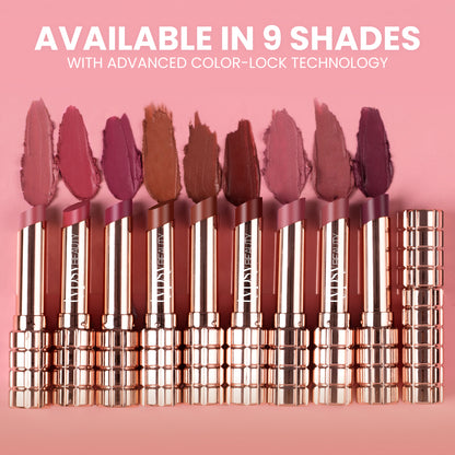 COCOA PEPTIDE VELVET MATTE LIPSTICK TRIO